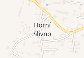 Horní Slivno v obci Horní Slivno - mapa části obce