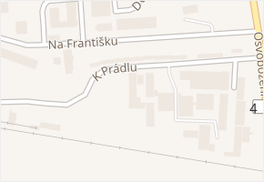 K Prádlu v obci Horní Suchá - mapa ulice