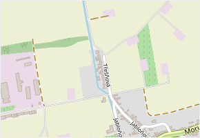 Třešňová v obci Horní Věstonice - mapa ulice