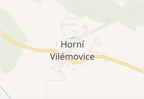 Horní Vilémovice v obci Horní Vilémovice - mapa části obce