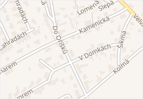 Do Oříšků v obci Horoměřice - mapa ulice