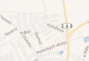 Meliorační v obci Horoměřice - mapa ulice