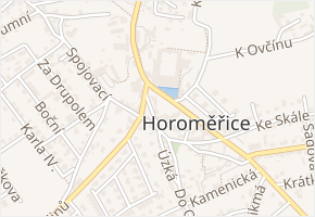 Přímá v obci Horoměřice - mapa ulice