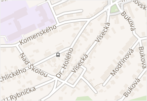 Dr. Holého v obci Hořovice - mapa ulice