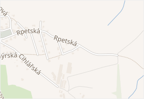 Jeřabinová v obci Hořovice - mapa ulice