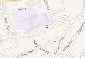 Komenského v obci Hořovice - mapa ulice