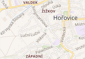 Svatopluka Čecha v obci Hořovice - mapa ulice