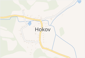 Hokov v obci Hořovičky - mapa ulice