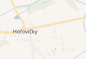 Hořovičky v obci Hořovičky - mapa ulice