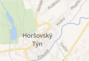 5. května v obci Horšovský Týn - mapa ulice