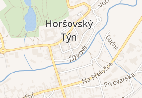 Jelení v obci Horšovský Týn - mapa ulice