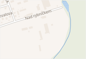 Nad rybníčkem v obci Horšovský Týn - mapa ulice