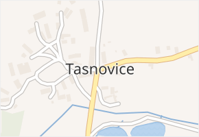 Tasnovice v obci Horšovský Týn - mapa části obce