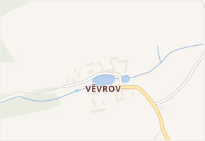 Věvrov v obci Horšovský Týn - mapa části obce