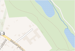 Zámecký park v obci Horšovský Týn - mapa ulice