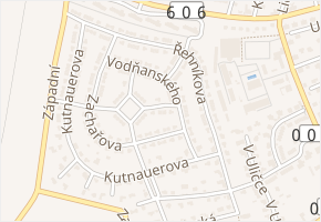 Bohuslavova v obci Hostivice - mapa ulice