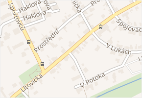 Litovická v obci Hostivice - mapa ulice
