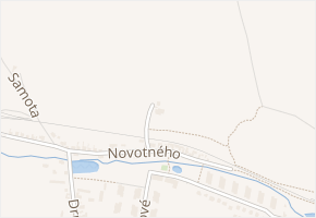 Nad Jenečkem v obci Hostivice - mapa ulice