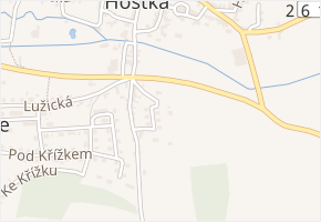 Hrotovická v obci Hoštka - mapa ulice
