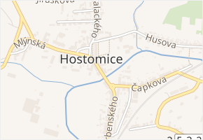 5. května v obci Hostomice - mapa ulice