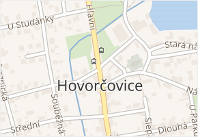 Hlavní v obci Hovorčovice - mapa ulice