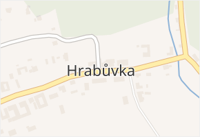 Hrabůvka v obci Hrabůvka - mapa části obce