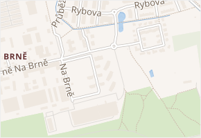 Antonína Petrofa v obci Hradec Králové - mapa ulice