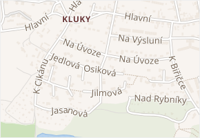 Buková v obci Hradec Králové - mapa ulice