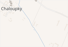 Chaloupky v obci Hradec Králové - mapa ulice