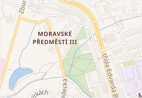 Domečkova v obci Hradec Králové - mapa ulice