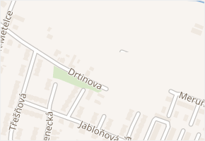 Drtinova v obci Hradec Králové - mapa ulice