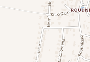 Horní v obci Hradec Králové - mapa ulice