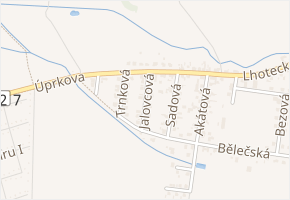 Jalovcová v obci Hradec Králové - mapa ulice