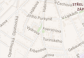 Jiráskovo náměstí v obci Hradec Králové - mapa ulice
