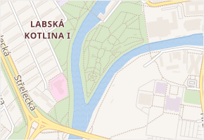 Jiráskovy sady v obci Hradec Králové - mapa ulice