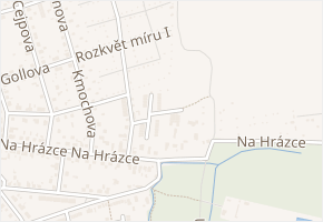 K Osadě v obci Hradec Králové - mapa ulice