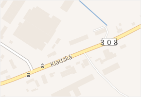Kladská v obci Hradec Králové - mapa ulice
