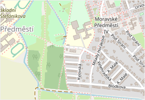 Kleinerových v obci Hradec Králové - mapa ulice