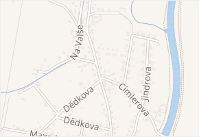 Klidná v obci Hradec Králové - mapa ulice
