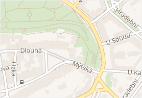 Malé náměstí v obci Hradec Králové - mapa ulice
