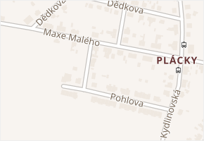 Maxe Malého v obci Hradec Králové - mapa ulice