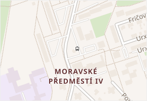 Milady Horákové v obci Hradec Králové - mapa ulice