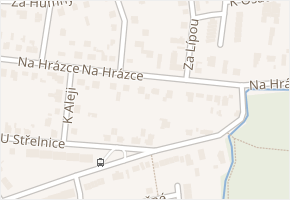 Na Hrázce v obci Hradec Králové - mapa ulice