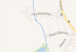 Na Kopečku v obci Hradec Králové - mapa ulice