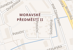 Na Rozhraní v obci Hradec Králové - mapa ulice