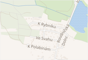 Na Zálesí v obci Hradec Králové - mapa ulice