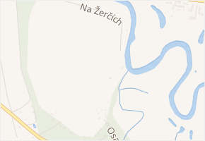Na Žerčích v obci Hradec Králové - mapa ulice