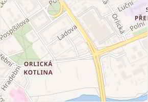 Nálepkova v obci Hradec Králové - mapa ulice