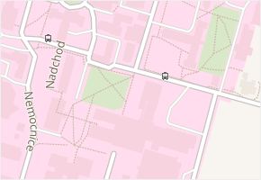 Nemocnice v obci Hradec Králové - mapa ulice