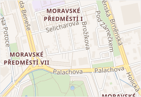 Oldřichova v obci Hradec Králové - mapa ulice